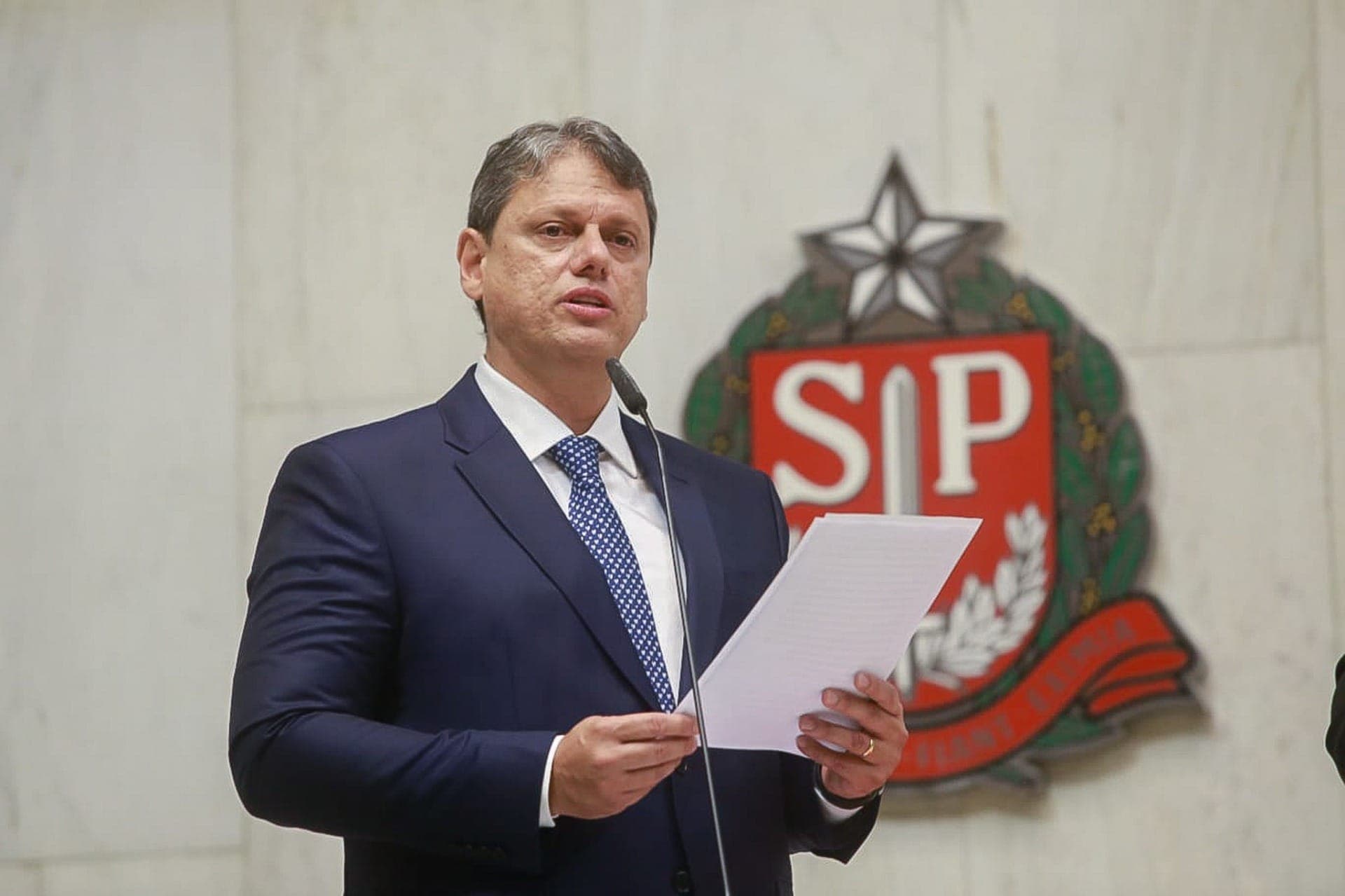 Tarcísio de Freitas, governador de São Paulo