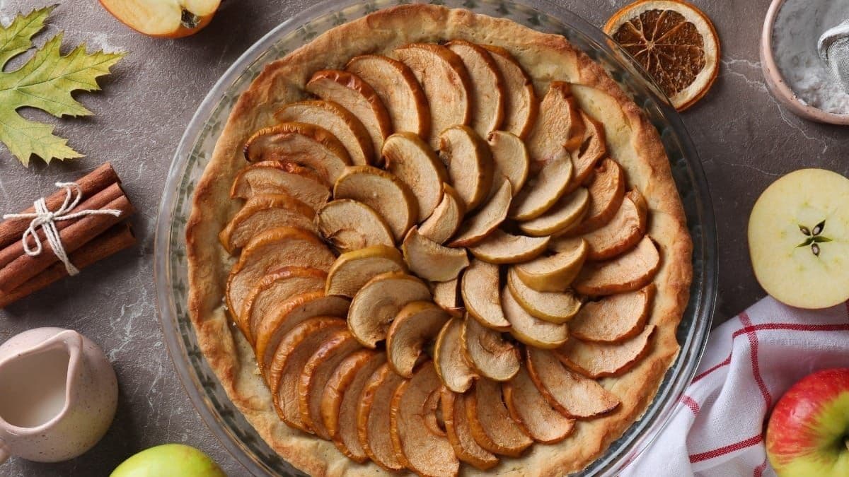Torta de maçã 