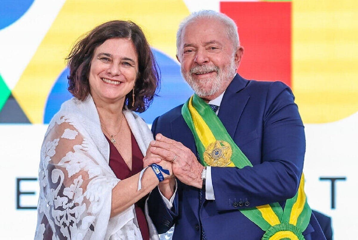 Lula e Nísia Trindade
