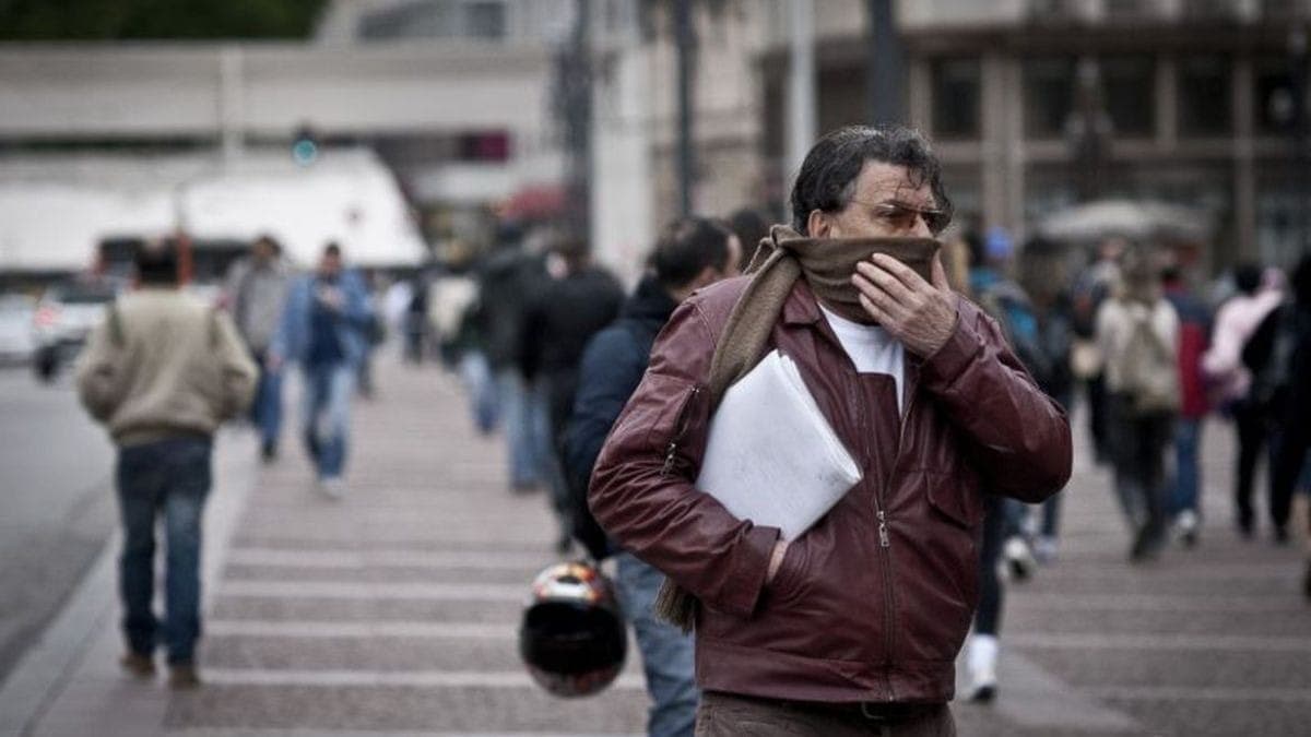 Frio deve marcar feriadão