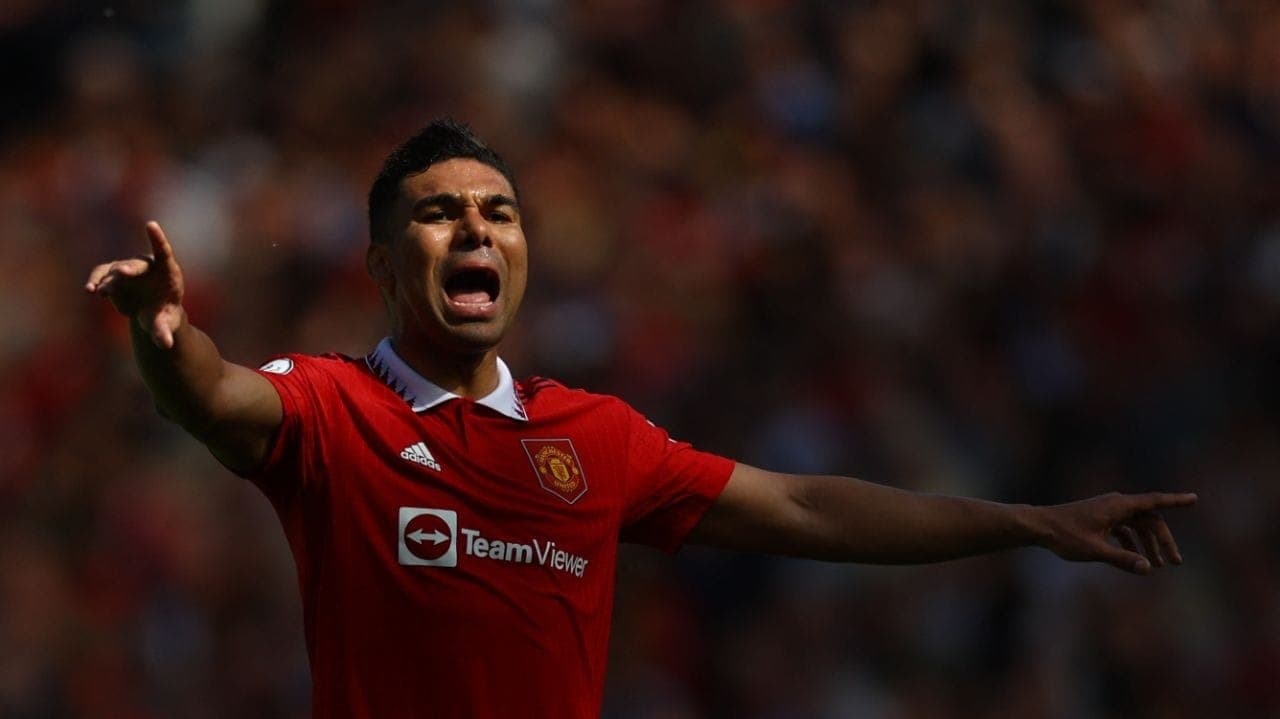 Casemiro foi colocado "à venda" pelo Manchester United