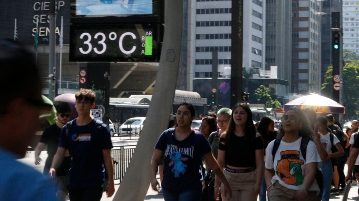 Calor em São Paulo