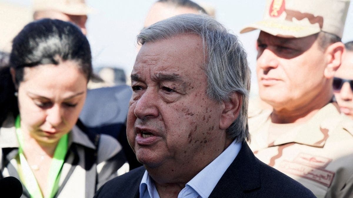 Antonio Guterres, secretário-geral da ONU