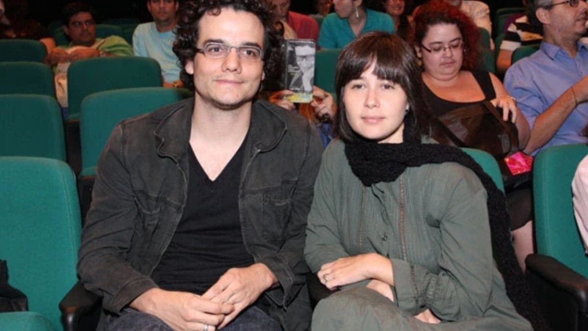 Wagner Moura e a esposa, a atriz Sandra Delgado
