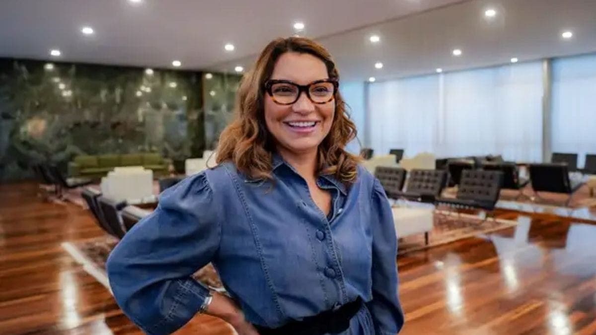 Primeira-dama Janja da Silva 
