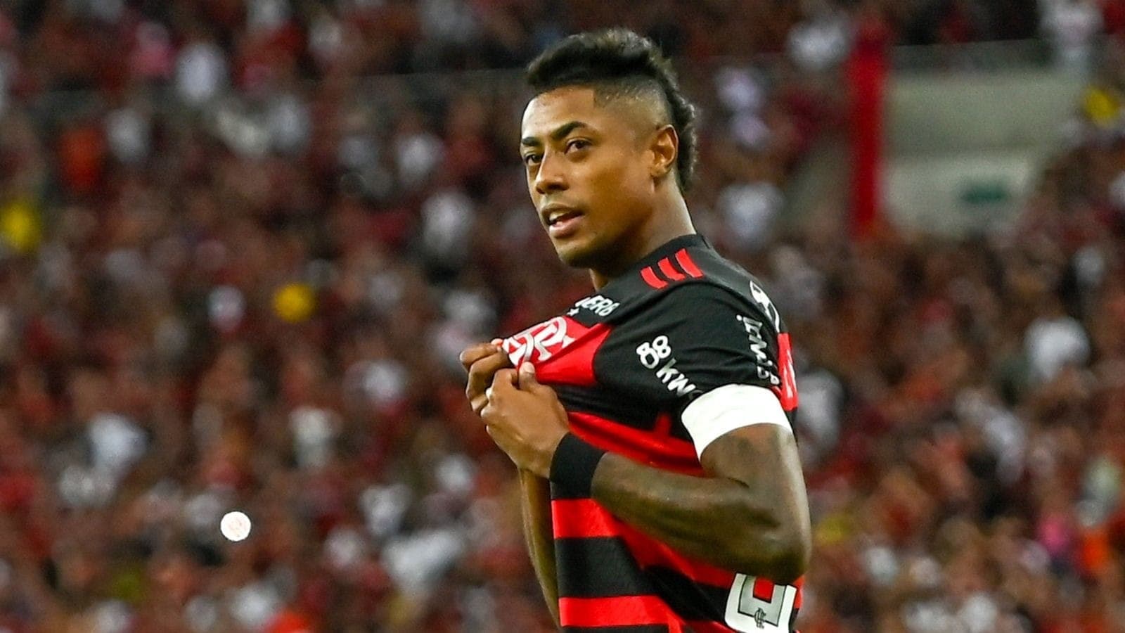 Bruno Henrique, jogador do Flamengo
