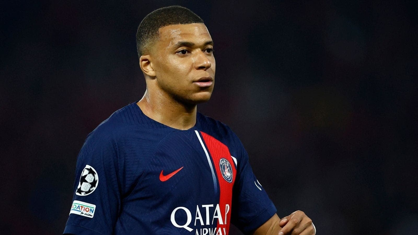 Mbappé jogou no PSG até a última temporada