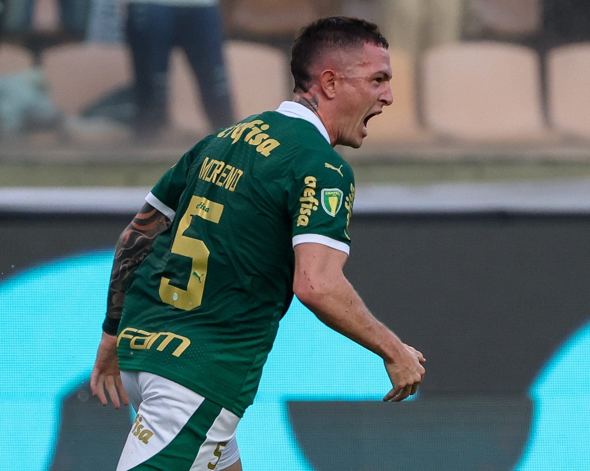 Aníbal Moreno, volante do Palmeiras