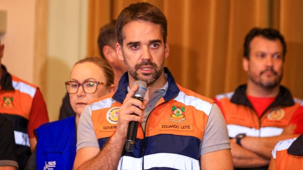 Eduardo Leite, governador do Rio Grande do Sul