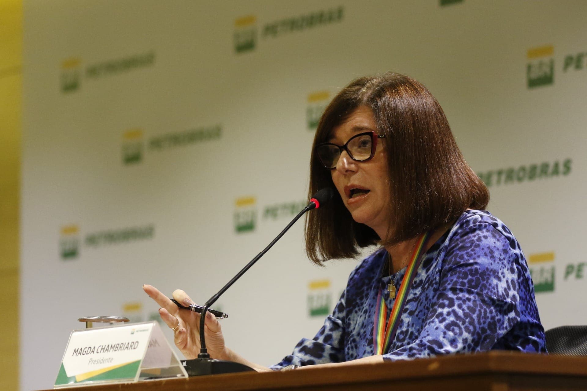 A presidente da Petrobras, Magda Chambriard