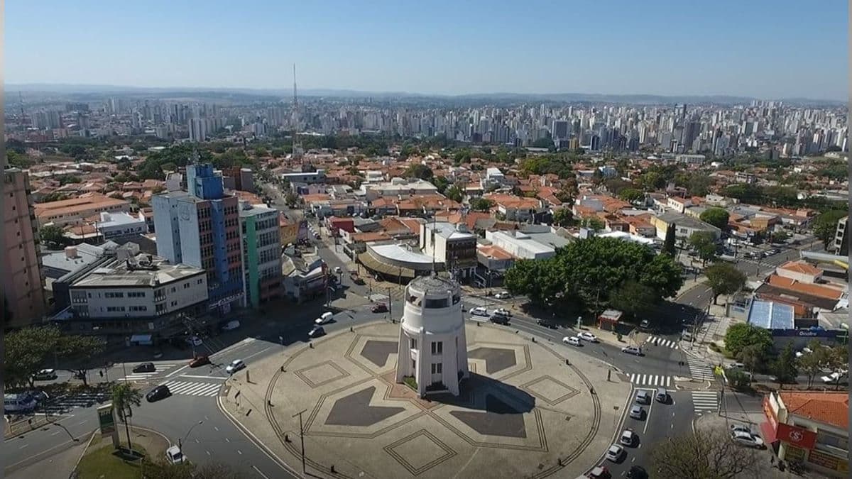 Vista panorâmica de Campinas