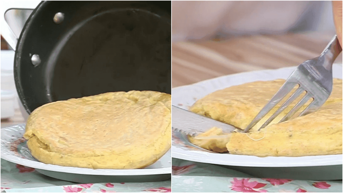Pão de queijo de frigideira