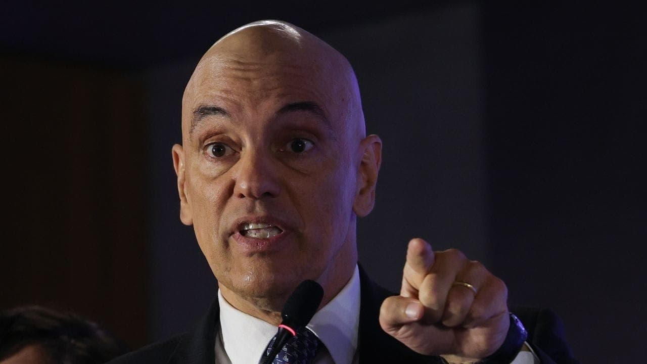 Alexandre de Moraes durante seminário