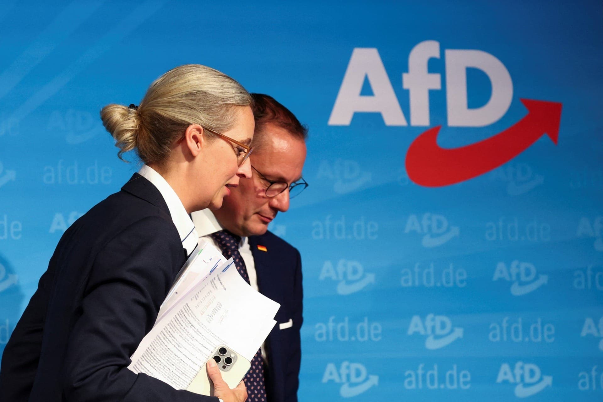 Partido AfD, de extrema-direita, da Alemanha