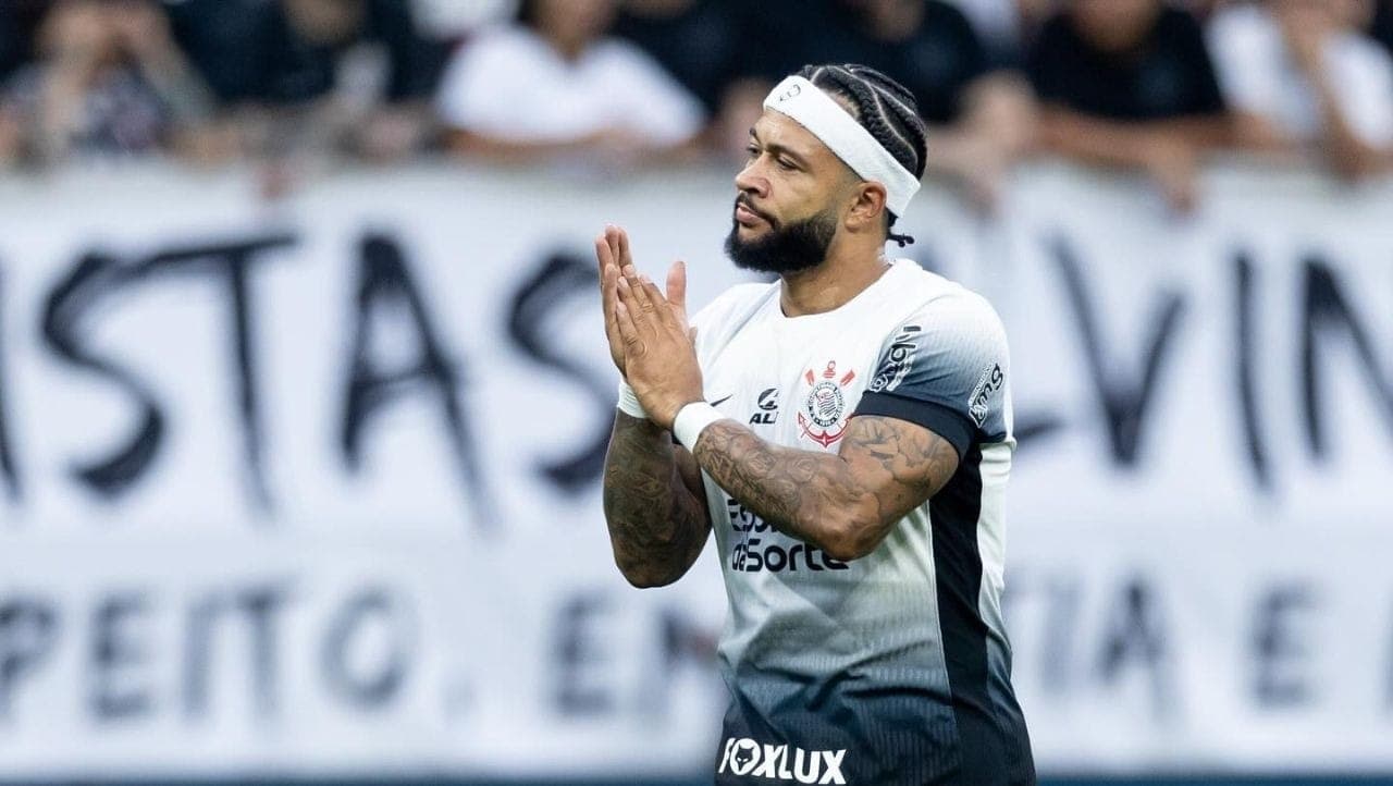 Memphis Depay, atleta do Corinthians.