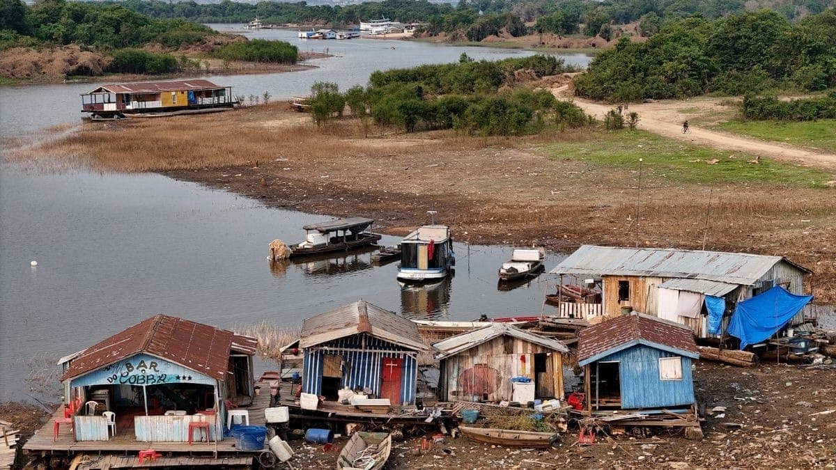 Seca no Amazonas, em 2024