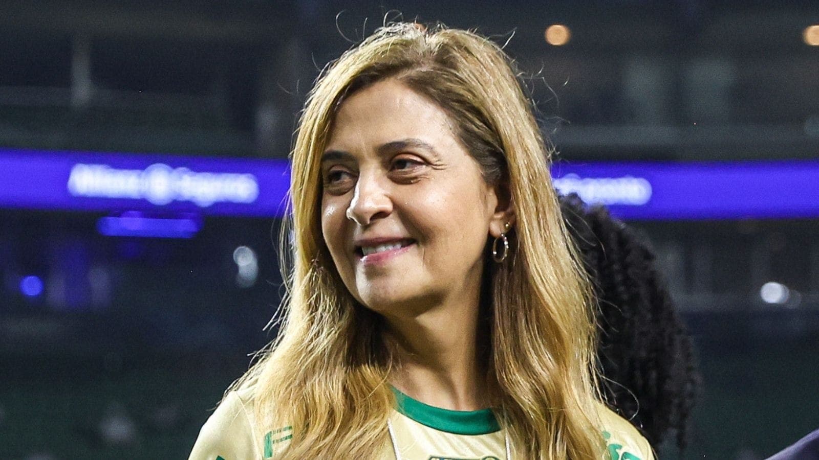 Leila Pereira, presidente do Palmeiras