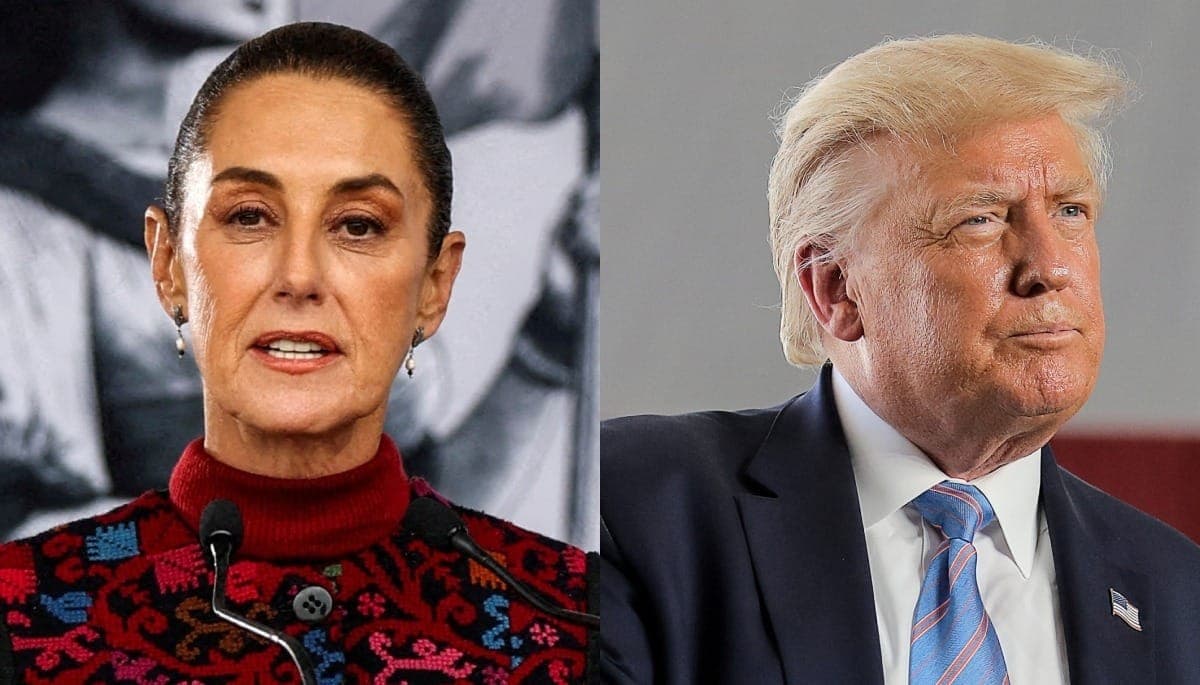 Claudia Sheinbaum e Donald Trump