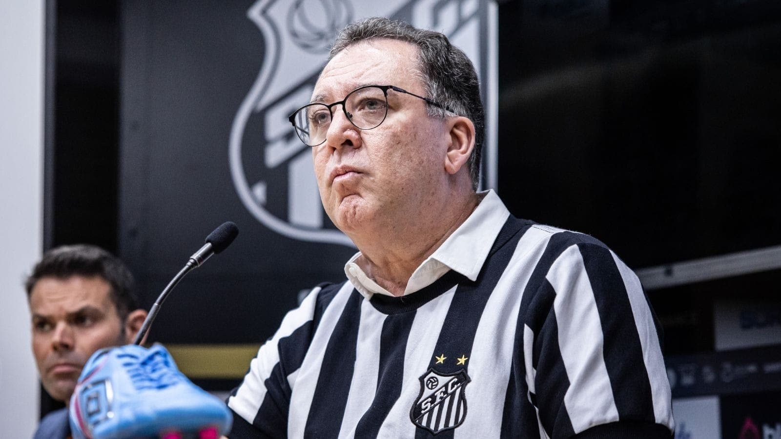 Marcelo Teixeira, presidente do Santos