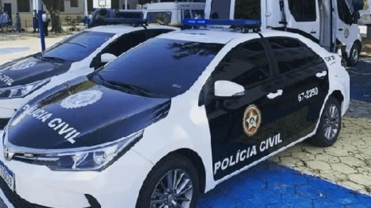 Viatura da Polícia Civil do Rio de Janeiro