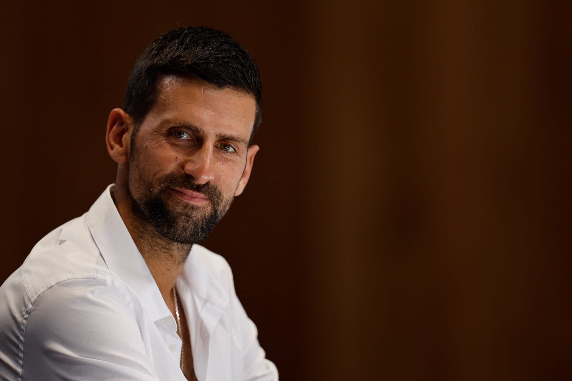 Tenista sérvio Novak Djokovic