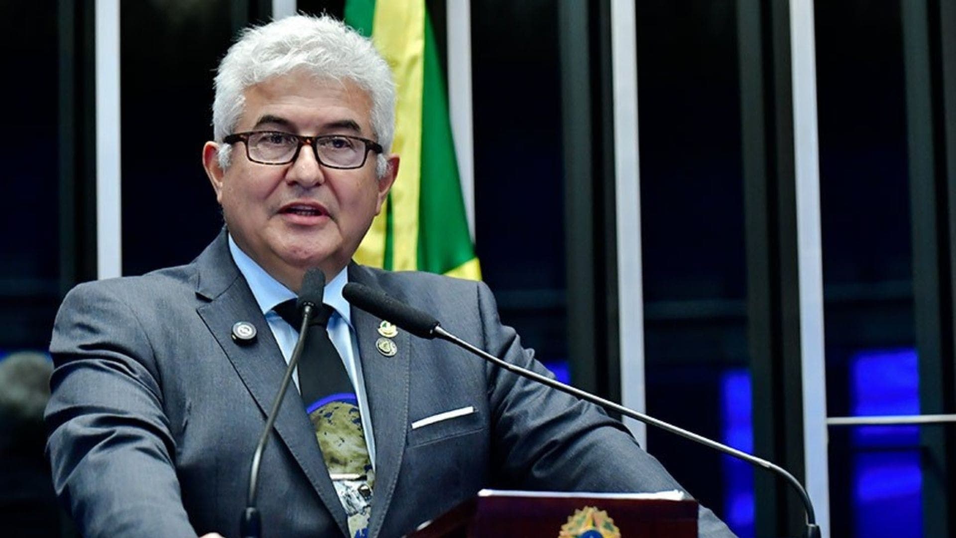 O senador Marcos Pontes é um dos que integram a comitiva que irá aos EUA
