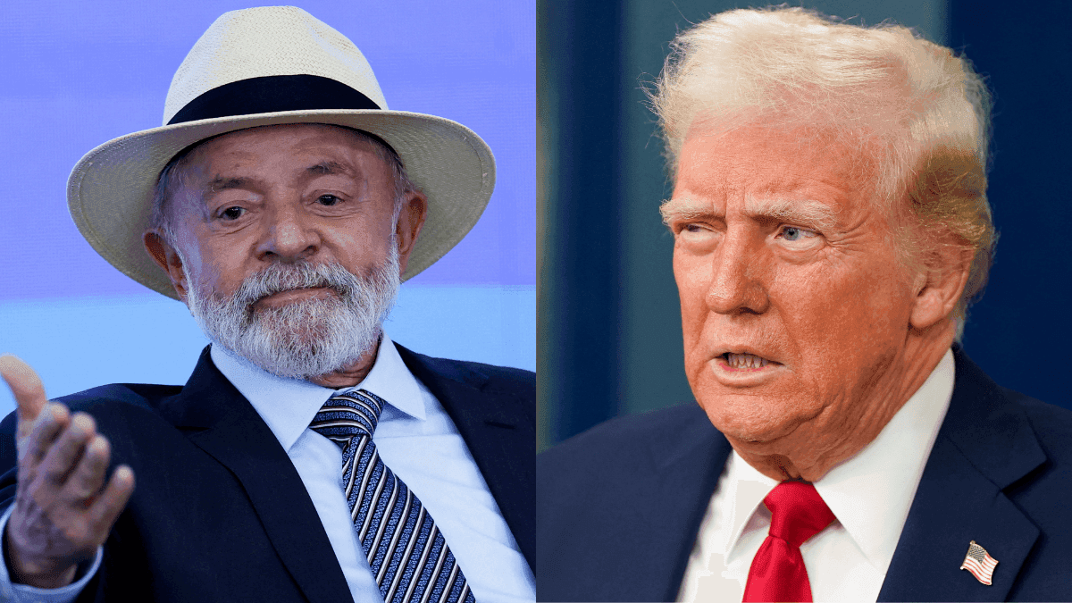 Luiz Inácio Lula da Silva e Donald Trump