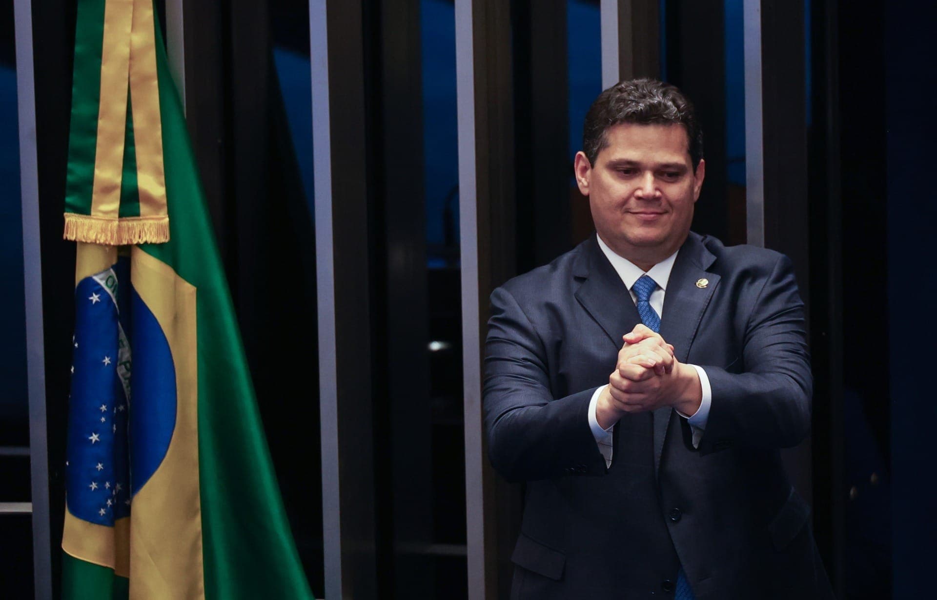 Davi Alcolumbre (União-AP), presidente do Senado
