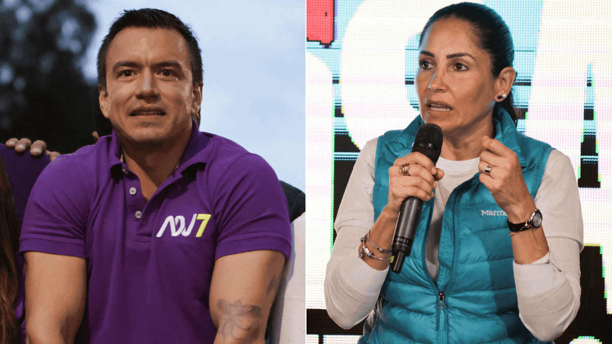 Daniel Noboa e Luisa González