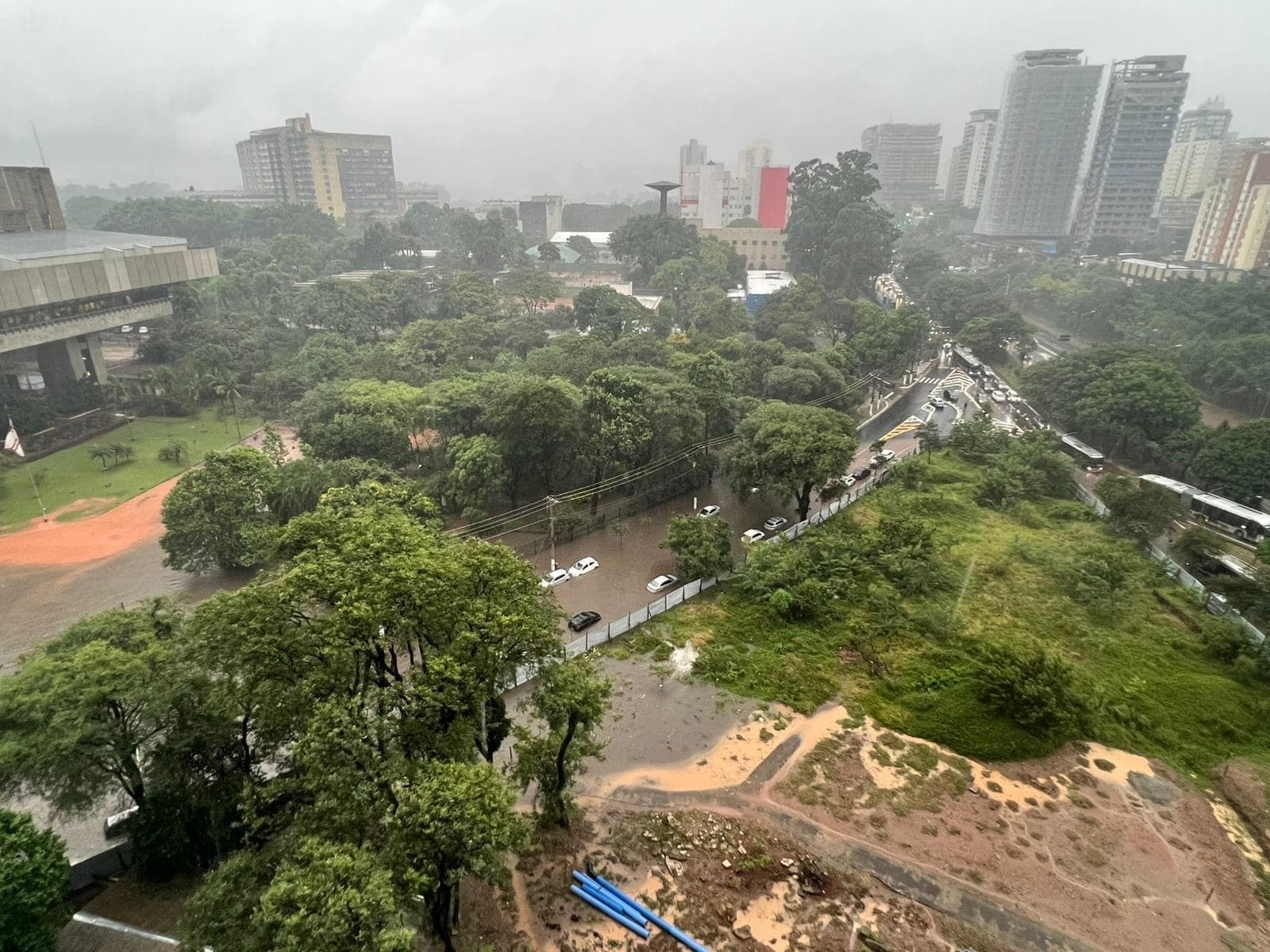 Chuvas atingem São Paulo
