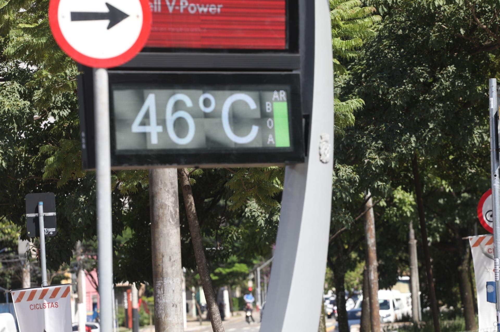 Calor em São Paulo