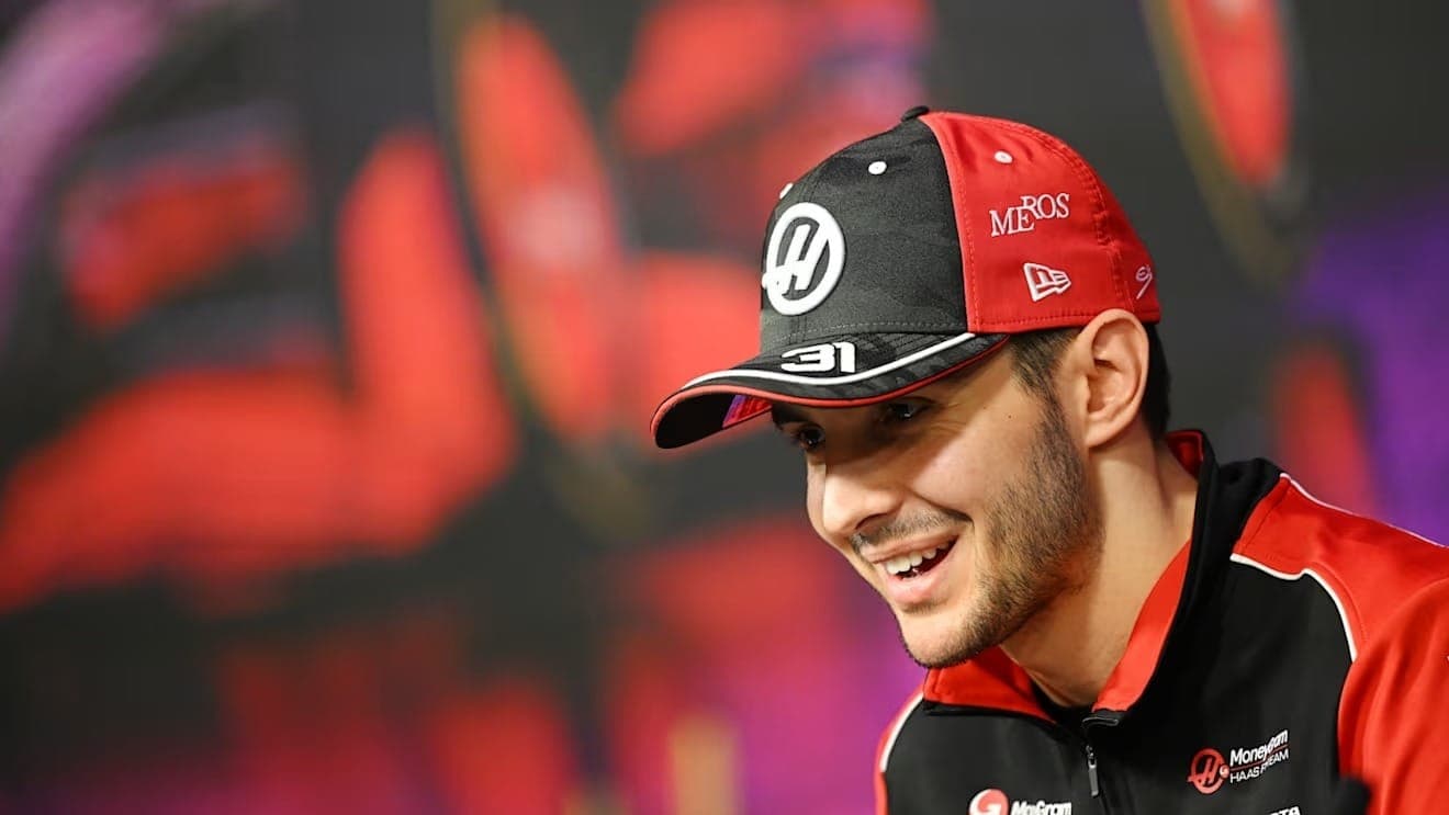 Ocon, durante coletiva na F1 75 Live