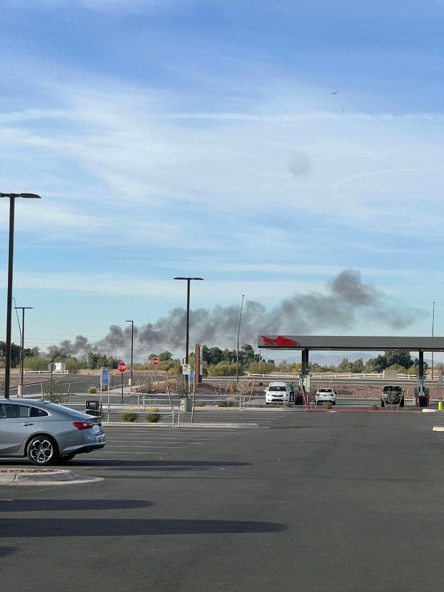 Avião caiu no Arizona
