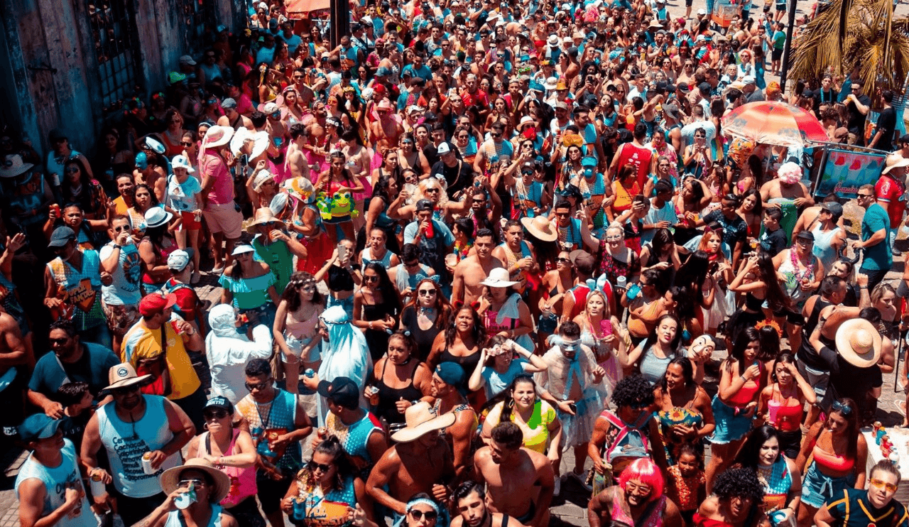 Pré-carnaval em Paranaguá 