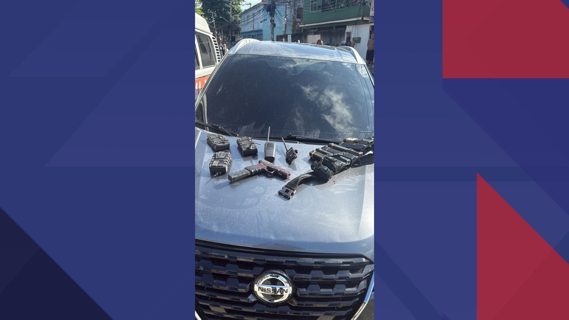 Itens apreendidos pela Polícia