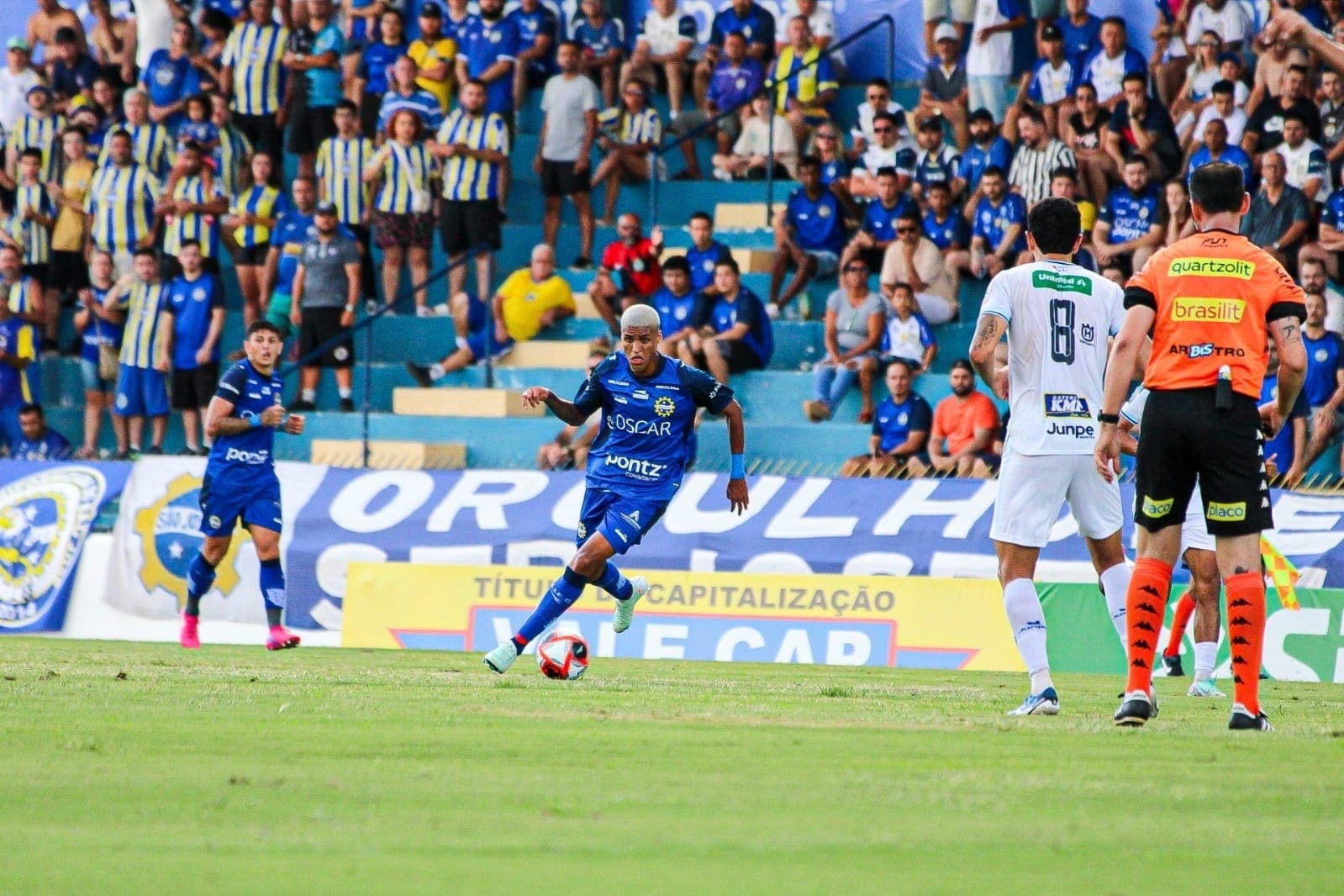 São José sofre gol nos acréscimos e empata com o São Bento no Campeonato Paulista Série A2