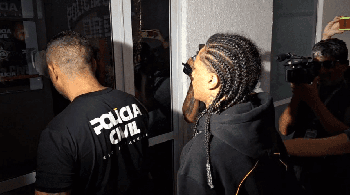 Oruam foi conduzido à delegacia