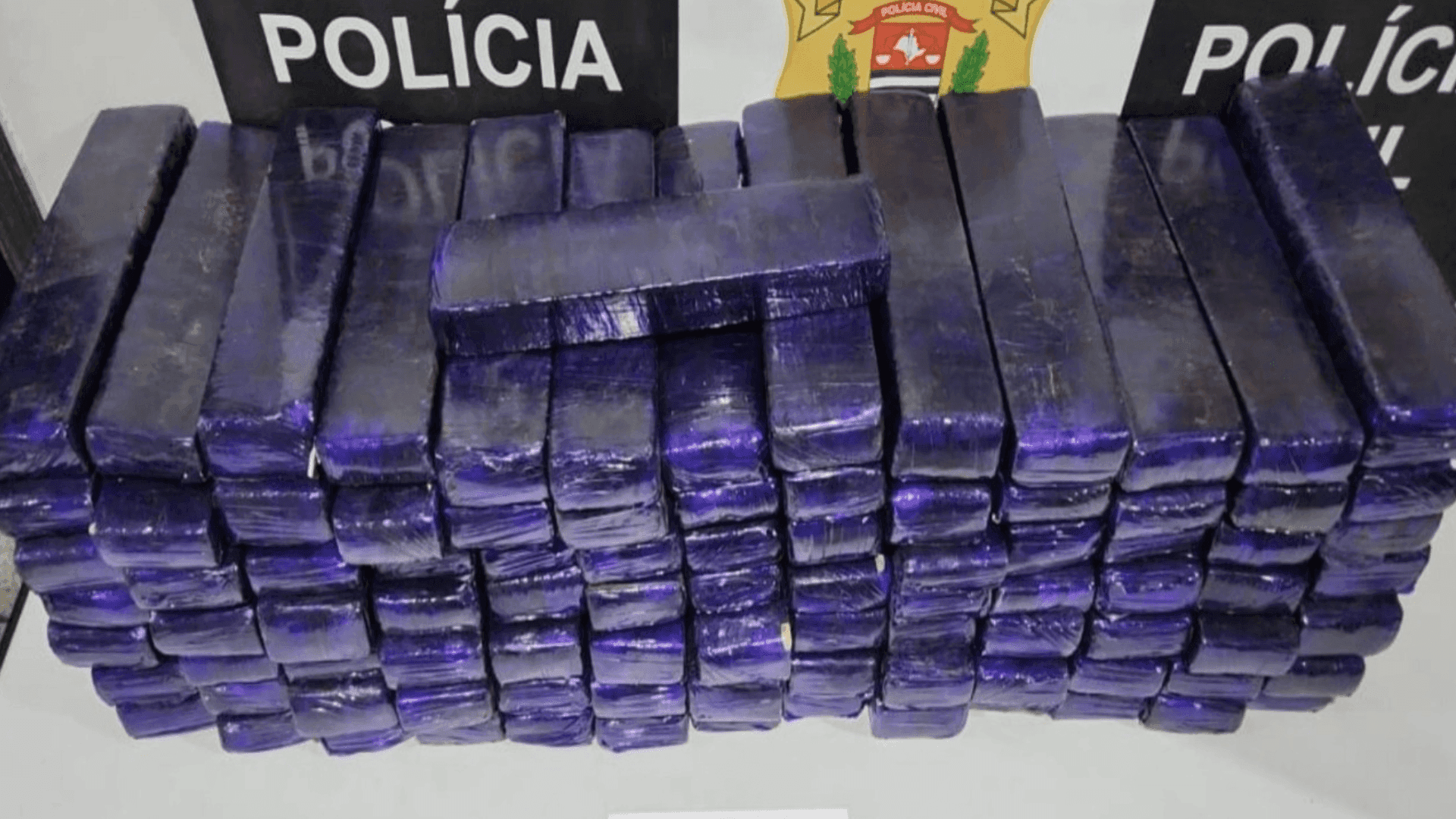 Morador de Jacareí é preso em Igaratá transportando 100 kg de drogas