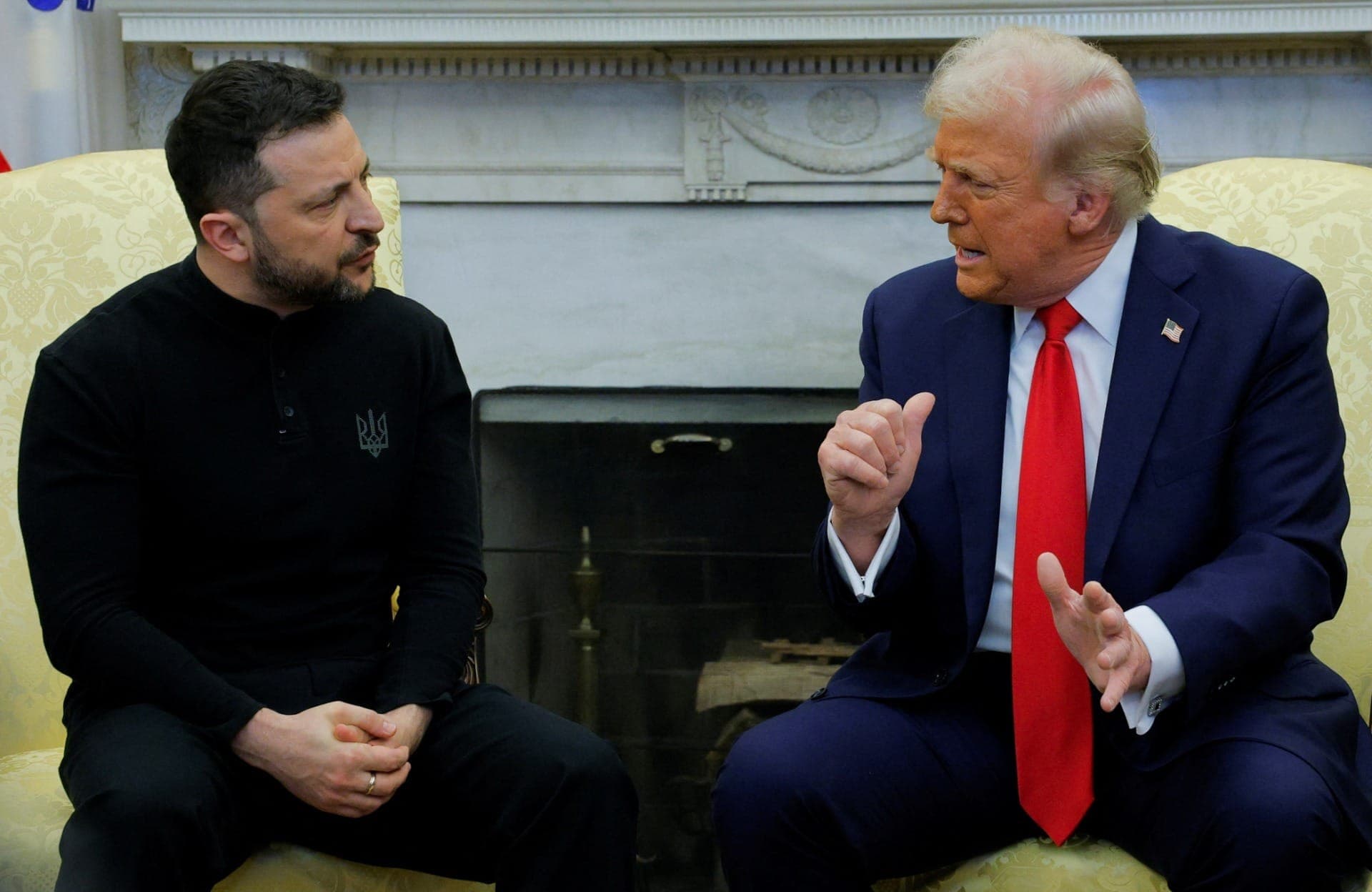 Zelenski e Trump, na Casa Branca