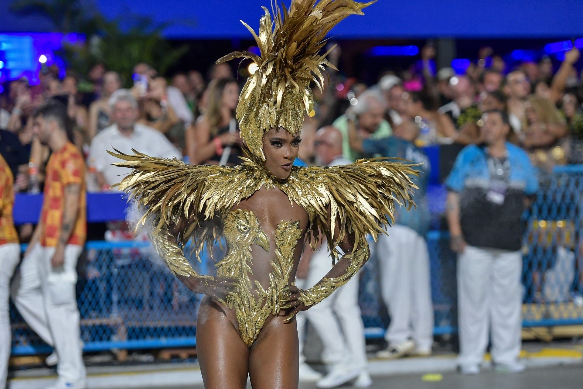 Erika Januza, rainha de bateria da Viradouro