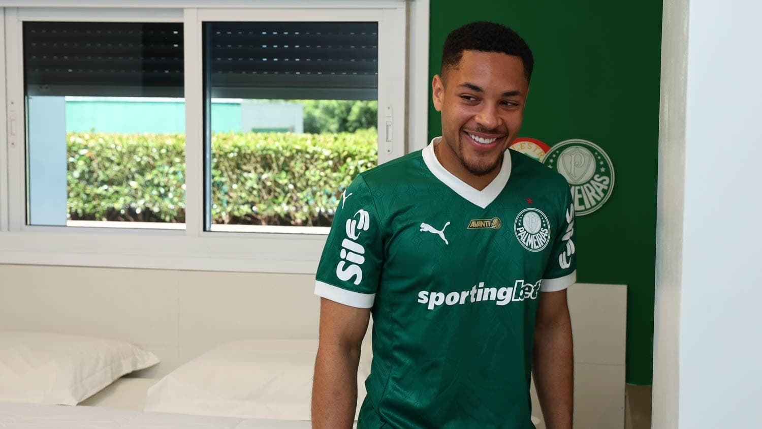 Vitor Roque, reforço do Palmeiras