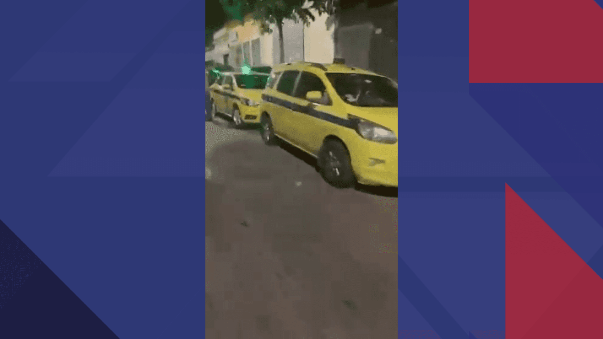 Taxistas denunciam pneus rasgados