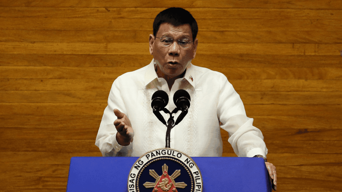 Rodrigo Duterte, ex-presidente das Filipinas