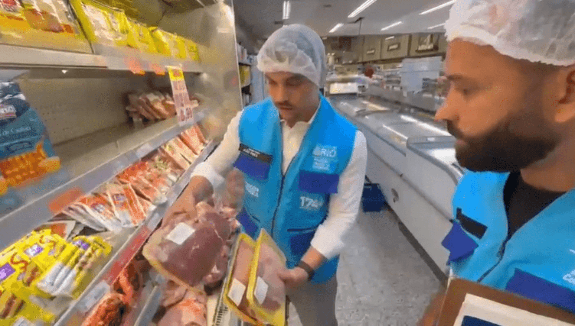 Açougue de supermercado interditado