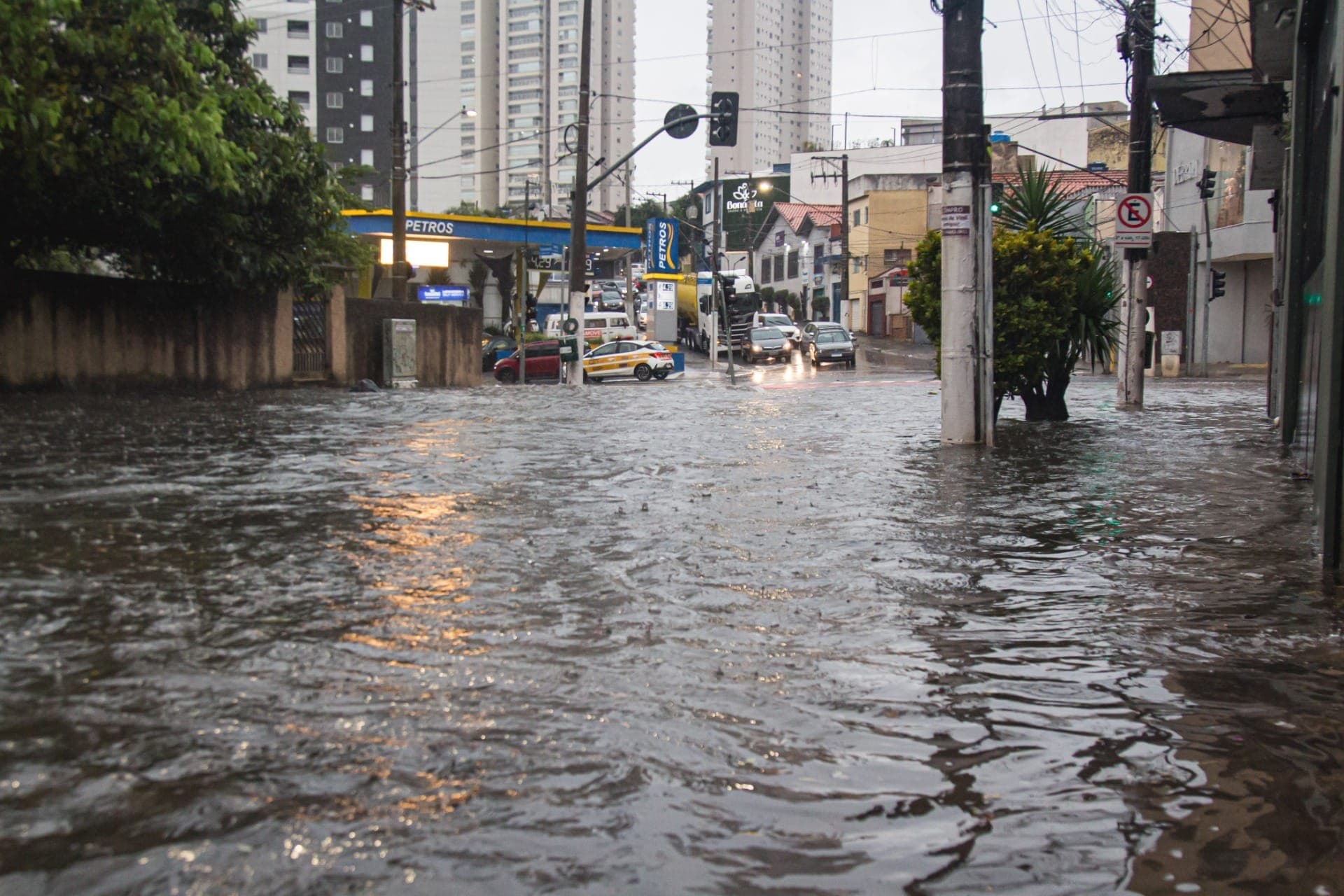 Chuva forte em SP