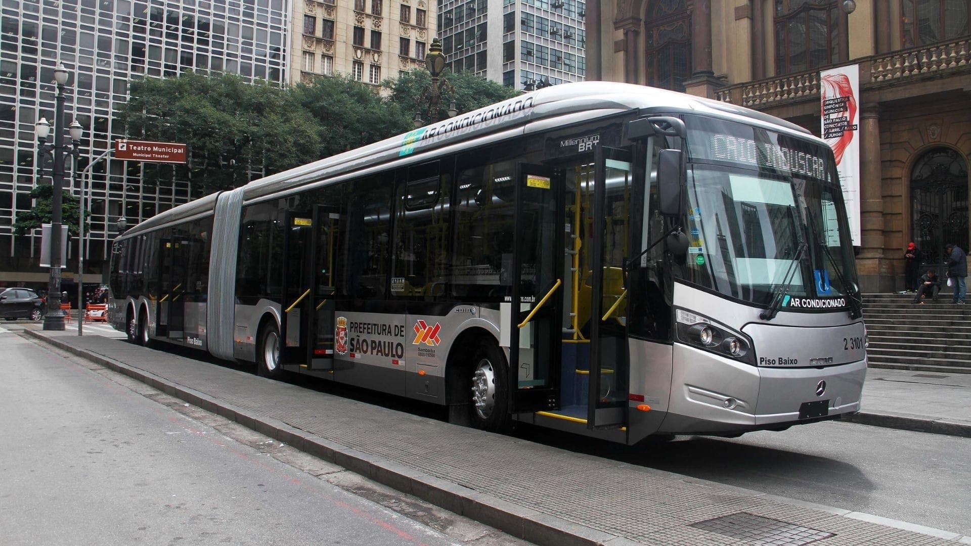 Frota de ônibus em São Paulo