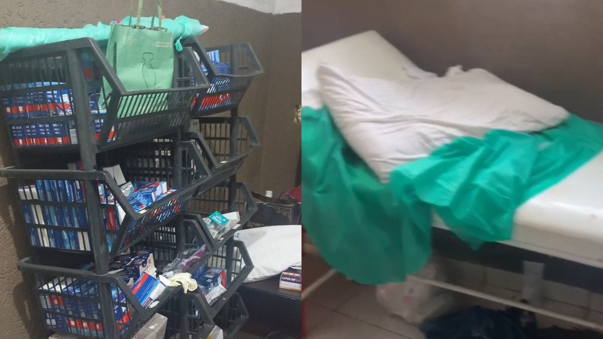 Hospital era usado pelo crime organizado
