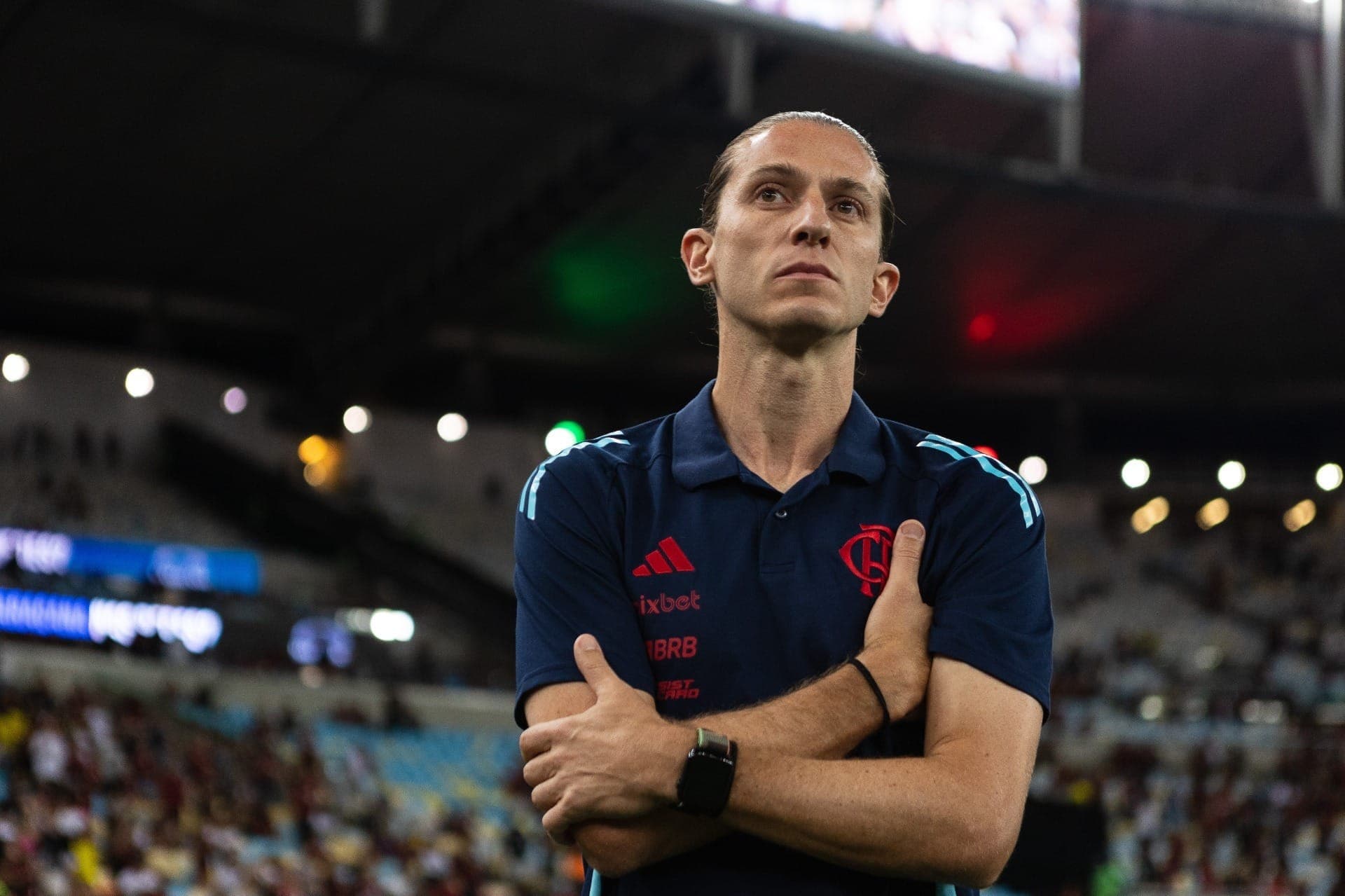 Filipe Luís, técnico do Flamengo