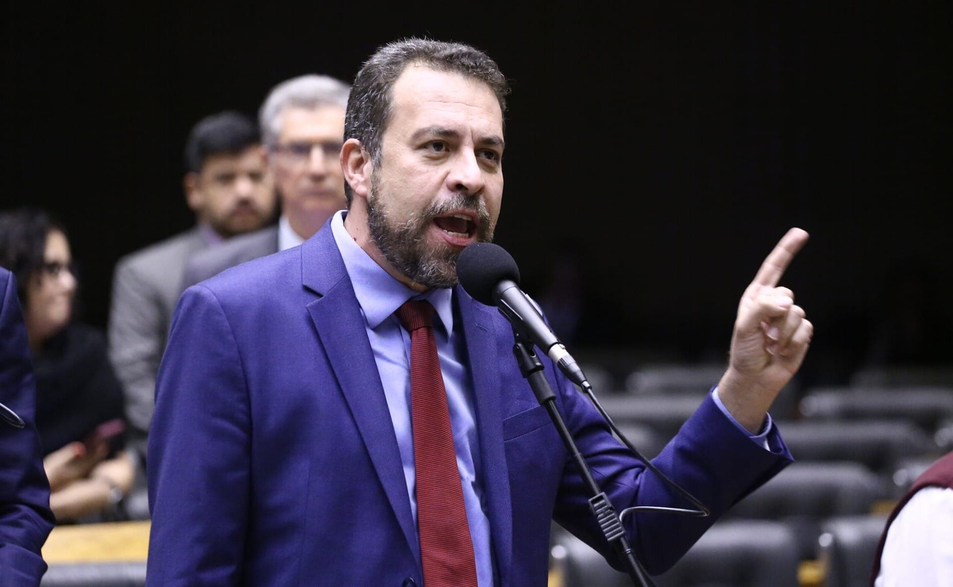 O deputado federal Guilherme Boulos