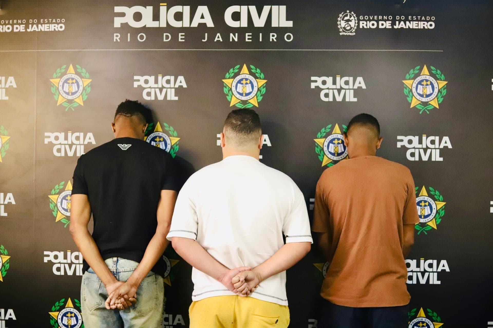 Presos na ação realizada em Campos dos Goytacazes
